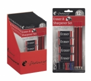 Eraser Pencil & Sharpener