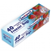 40pk Freezer Bag 7 X 8