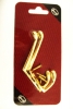 Best - Hat & Coat Hook Brass Plated