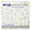 Napkins 40x40cm Pk50 Prof Silver Flora