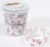 Floral Baking Cases Pk75