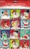 Anker Tags 24 Cute Layered Xmas