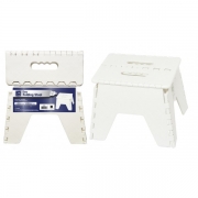 Folding Stool White 25x20x20cm