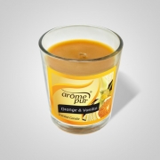 Vanilla & Orange Glass Votive Candle