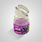 Lavender & Ying Yang Jar Candle