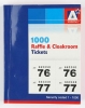 Anker Cloakroom Tickets 1-800 Cdu