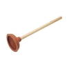 Plunger With Wooden Handle