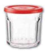 Luminarc Red Top Jam W/Lid 0.5l 6pk