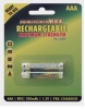 2pk Rechargeable Aaa