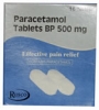 Paracetamol Tablets 500mg Pk12