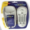 Slimeline White Telephone With Flashing Ringer