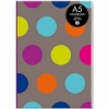 A4 Hardback 80sheets Spots&Strp