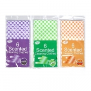 6pc Scented Cleaning Clothes