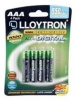 4pk Rechartable Battery - Aaa 550mah