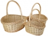 3pc L/M/S Oval Steam M-Purpose Storage Baskets