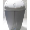 25ltr Swing Bin metalic silver