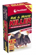 Pestshield Rat & Mouse Killer (3x40g)