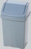 Casa 25l Swing Bin Silver