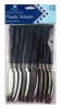 Plastics Knives Black & Silver - Pk12