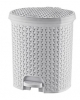 Rattan Pedal Dust Bin No:1-5.5lt