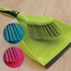 Jvl Dust Pan & Brush With Rubber Grip
