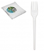 Homix 100 Disposable Fork White