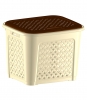 Poly Time Rattan Cover Basket 19l
