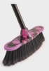 Bright Floral Indoor Broom Soft Grip