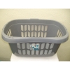 Wham Hipster Laundry Basket Silver