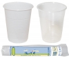 100pc Plastic Cups Clear